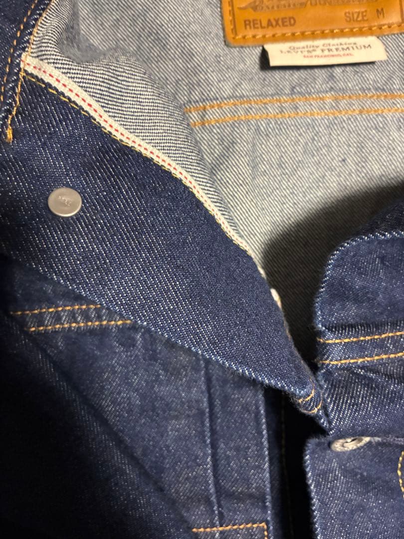 Levi’s premium 1st 501 セットアップセルビッチ　赤耳　大戦