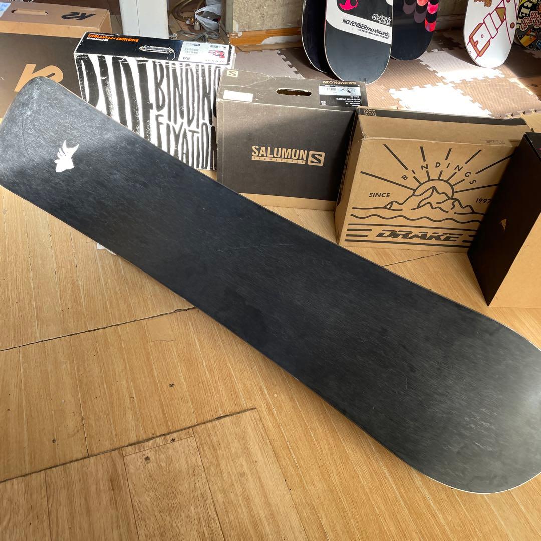 BURTON×SALOMON　バートン　サロモン　クアンタムバイン付スノーボード