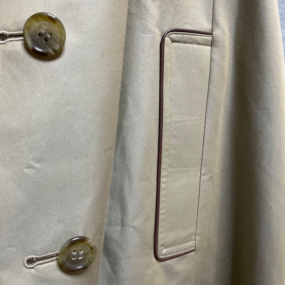 希少!!【DAKS】リバーシブルケープコート　玉虫色　ハウスチェック