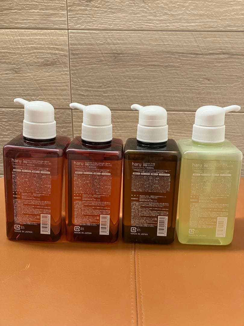 haru シャンプー 4本セット 各400ml