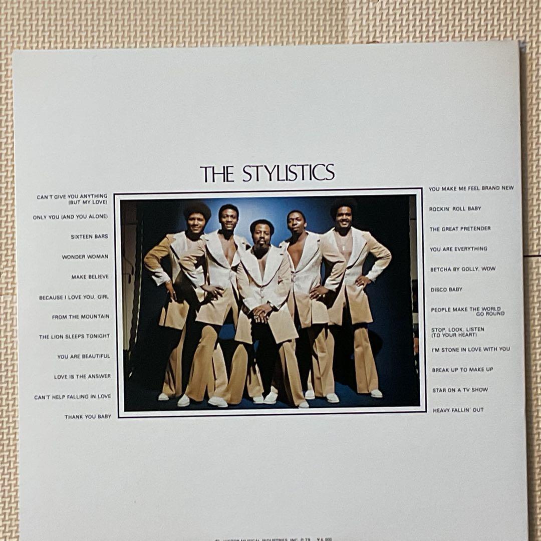 THE STYLISTICS スタイリスティックス 2枚組レコード
