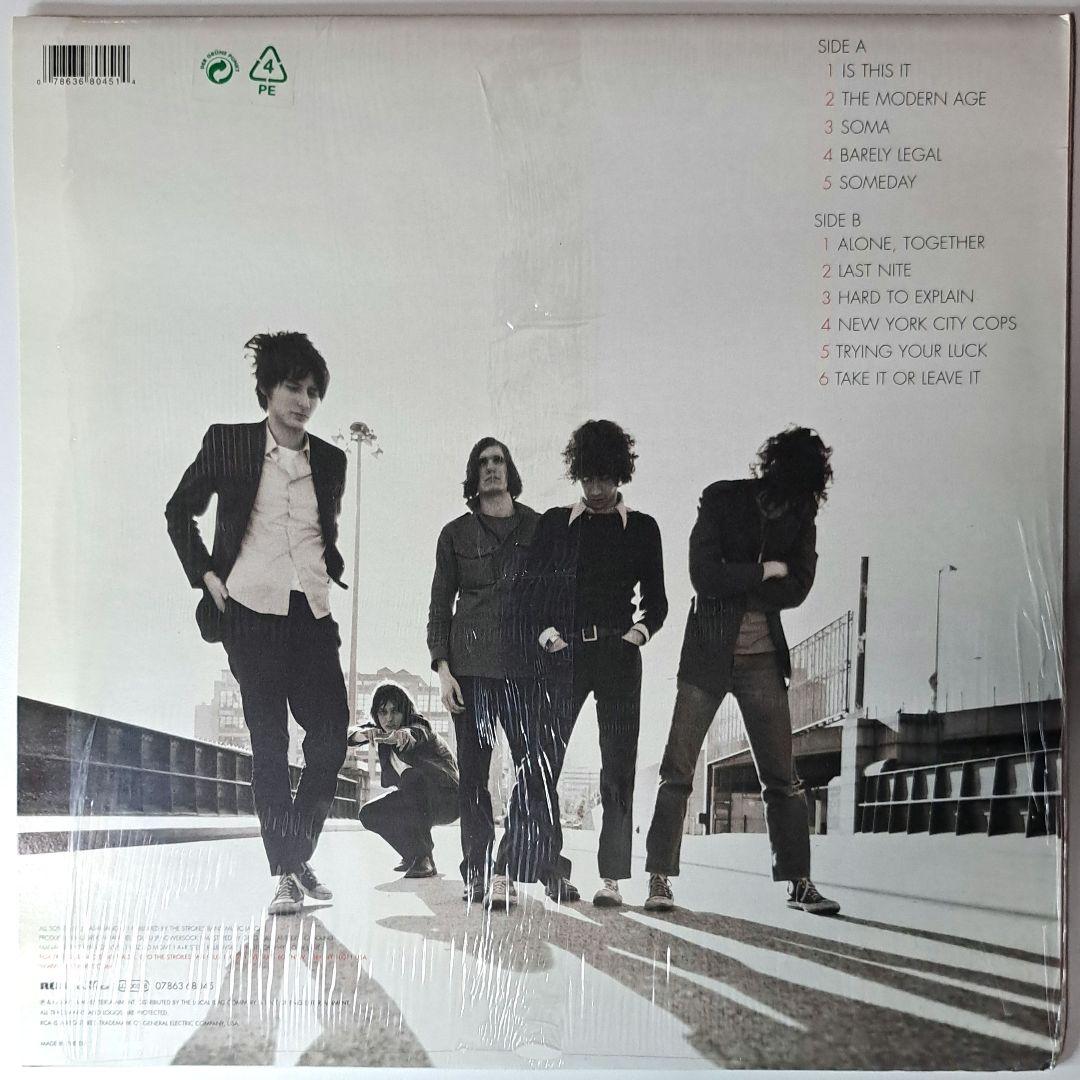 シュリンク付　The Strokes　Is This It　オリジナル盤　LP