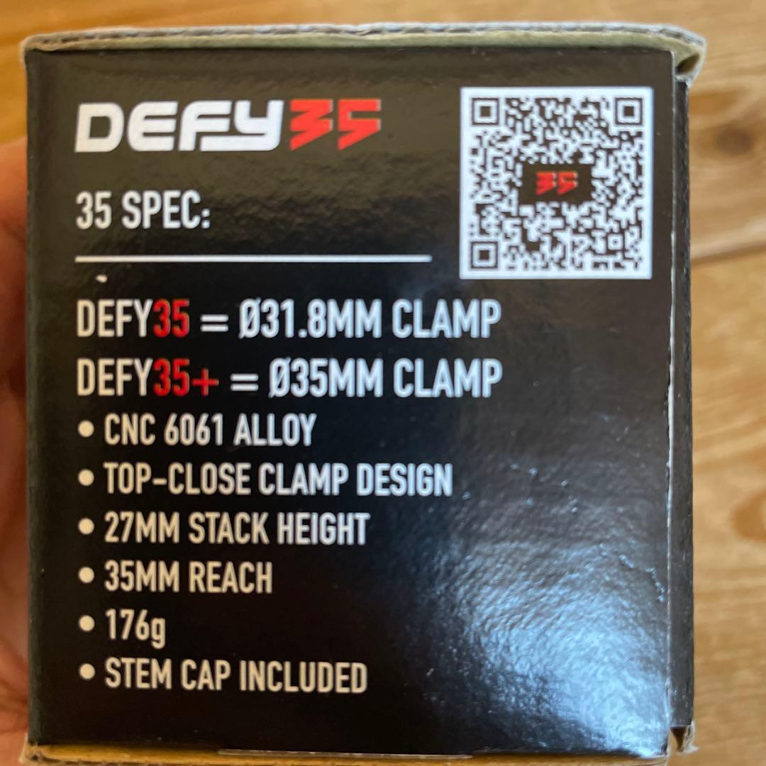 DMR defy35+ ステム　35mm