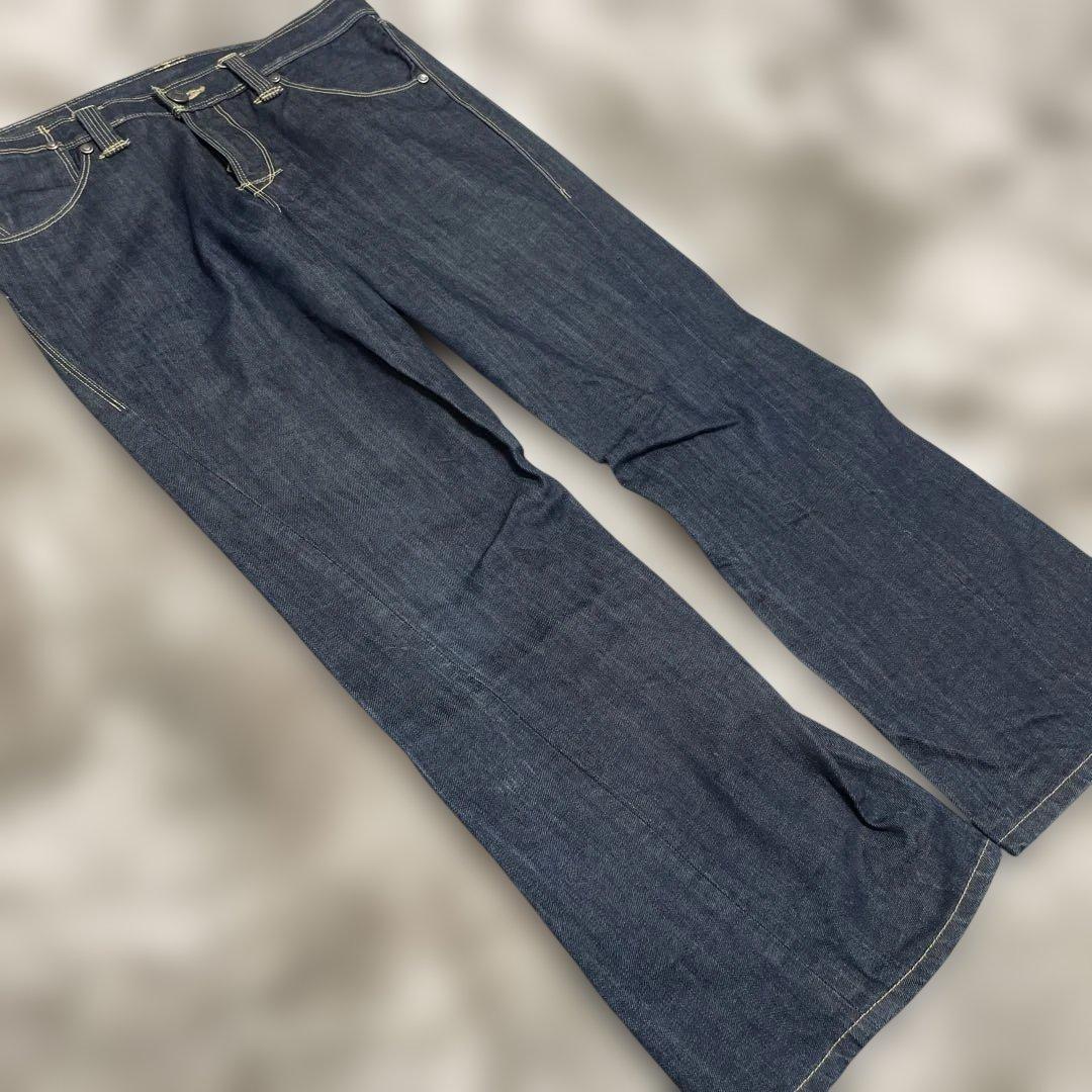 初期モデル LEVI'S ENGINEERED JEANS ダークブルー 33