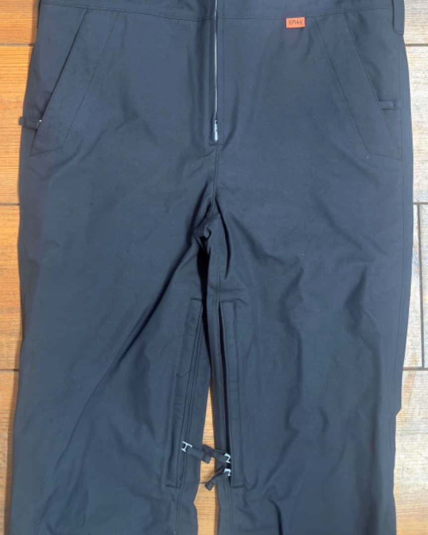 KM4K　PARADICE BIB PANTS 　ブラック Mサイズ
