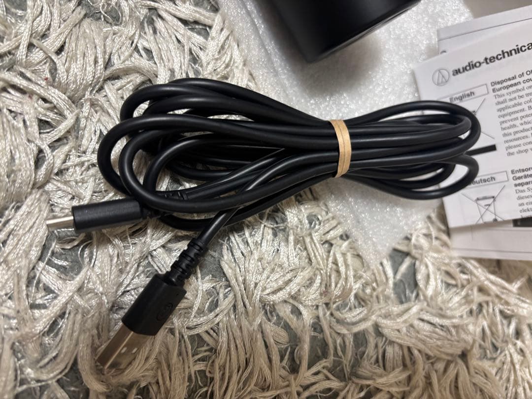 audio-technica AT2040USB マイク　超美品
