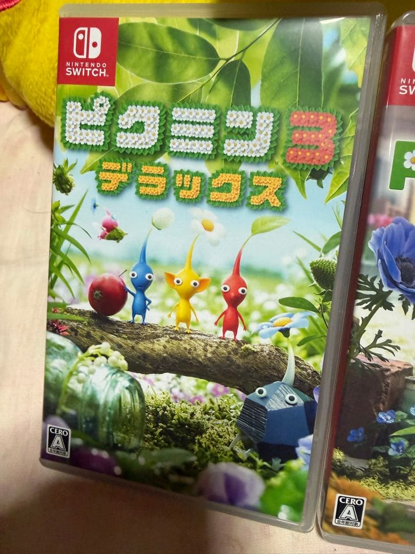 ゾ*ん様 ほぼ未使用★ニンテンドースイッチ★ピクミン1、2、3デラックス、4セッ