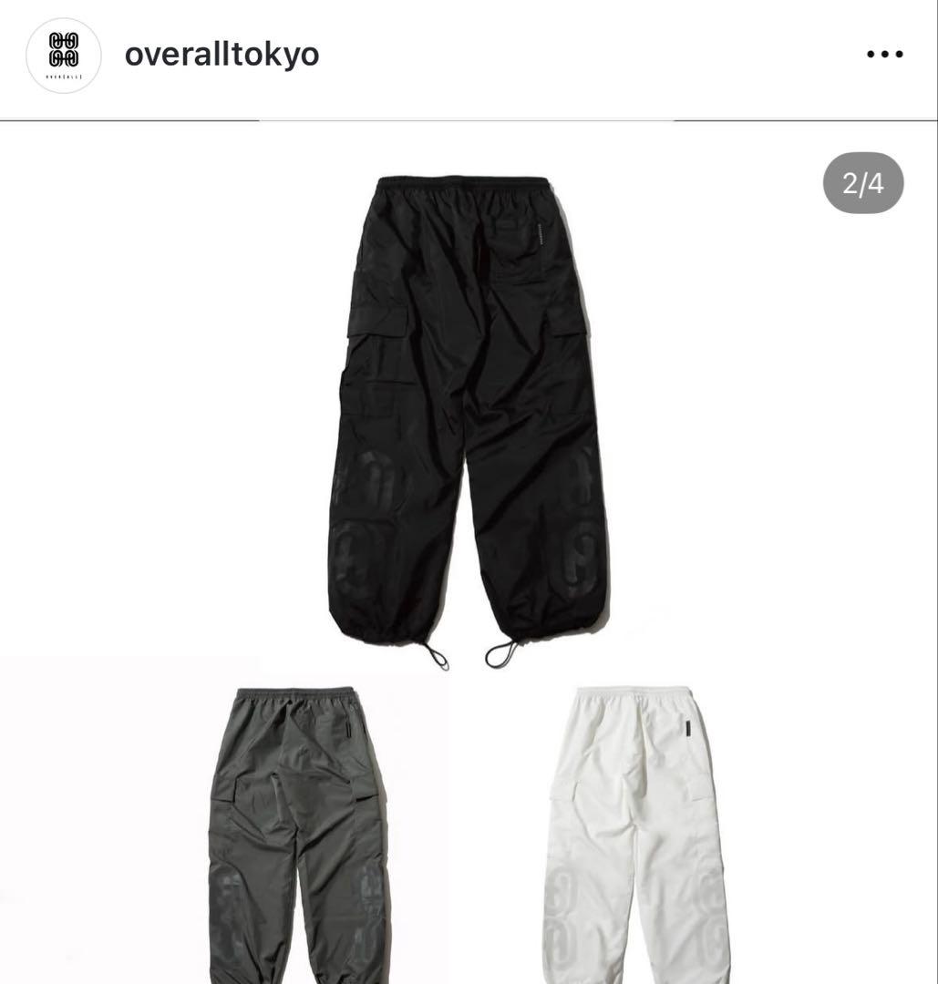 over all tokyo ナイロンパンツ