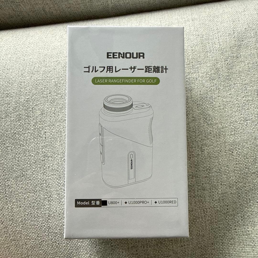 EENOUR ゴルフ用距離計 ブラックU800+(3点間距離測定あり) 未開封