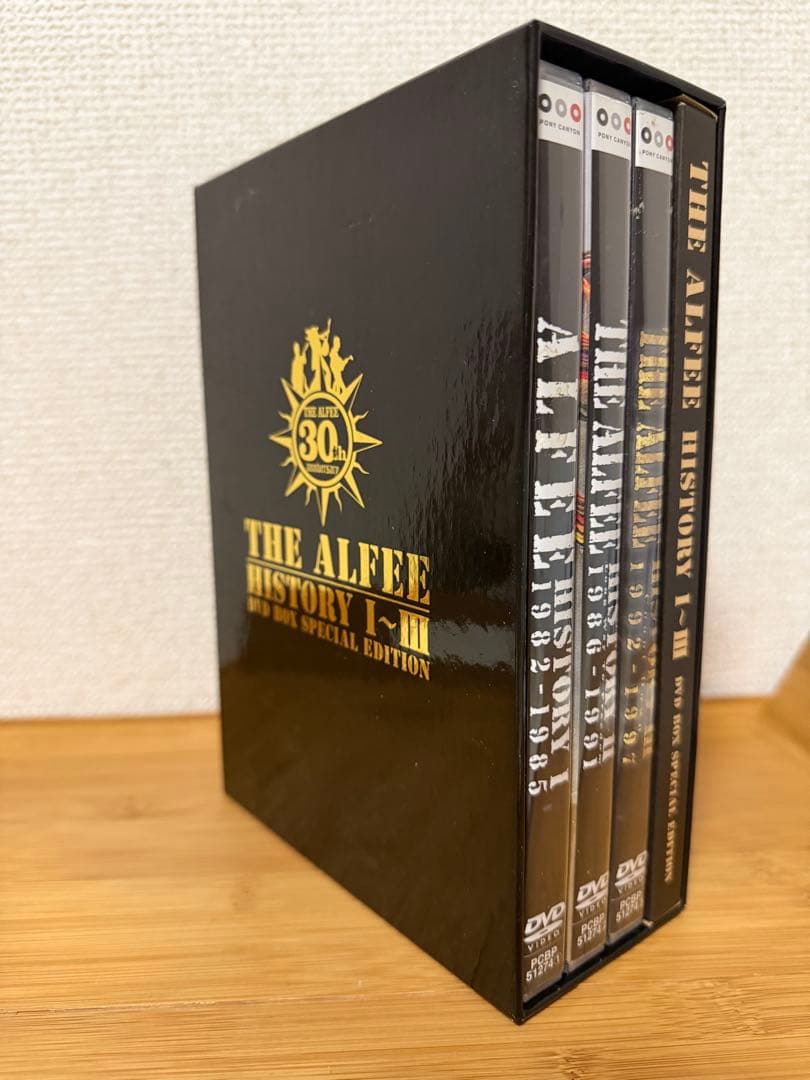 ミュージック THE ALFEE HISTORY I~III DVD BOX