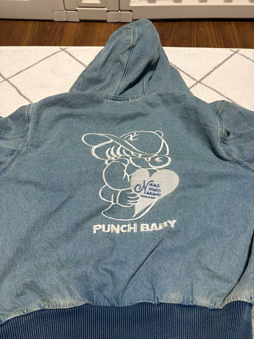 kaoyorinakami punchbaby denim jacketLサイズ