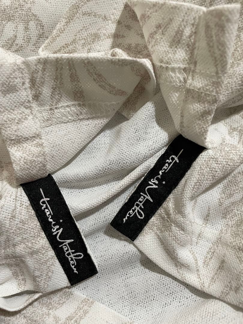 美品　Travis Mathew アロハ　ゴルフ　ポロシャツ　ボタニカル　リーフ