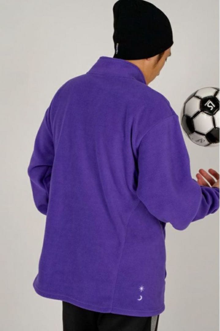 ルースイソンブラ　FLEECE HALFZIP TOP