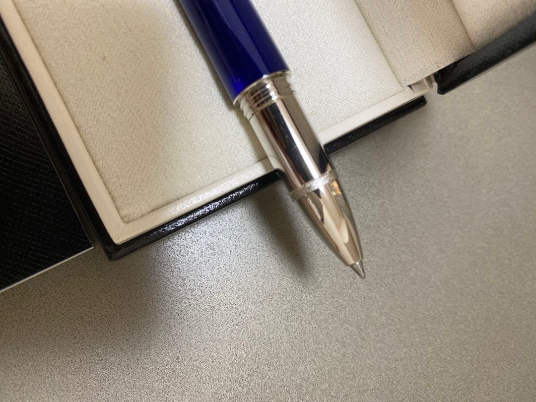 【レア】MONT BLANC 青　ボールペン