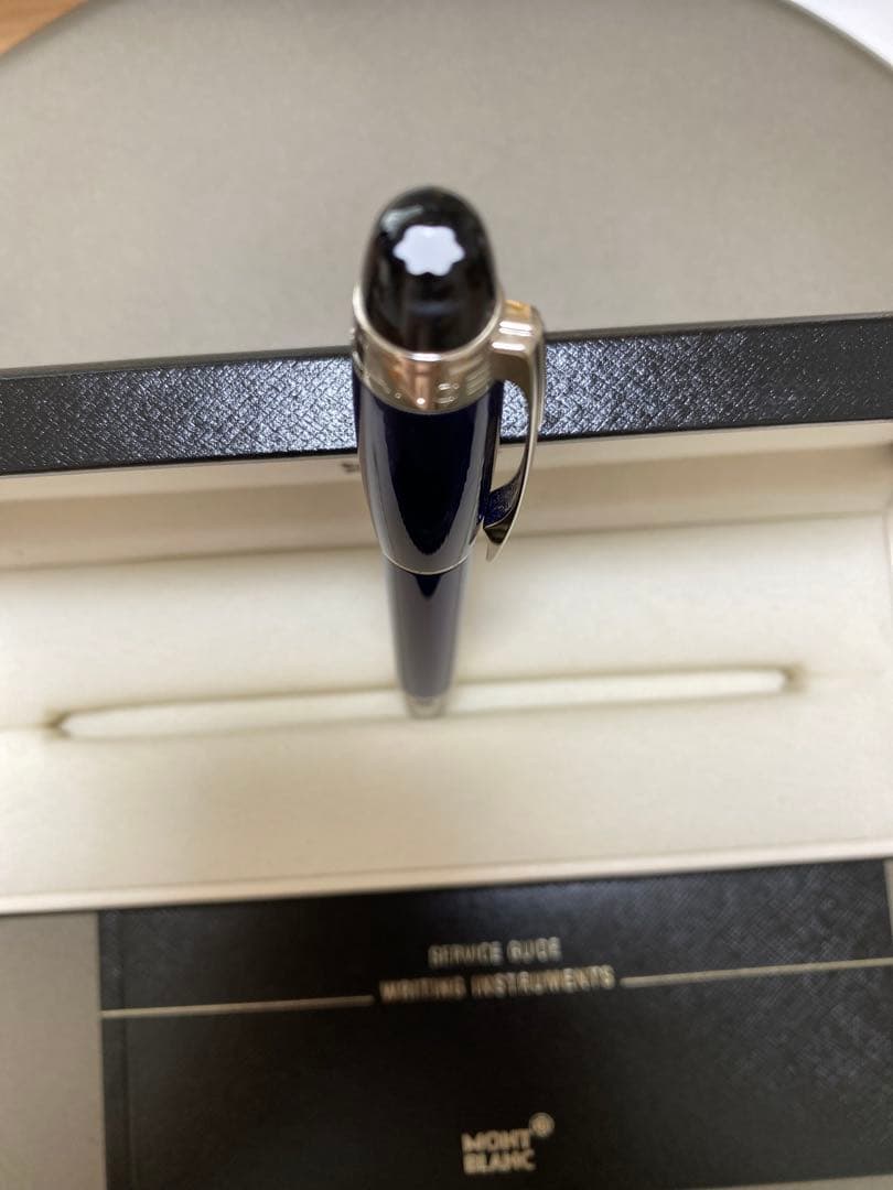 【レア】MONT BLANC 青　ボールペン