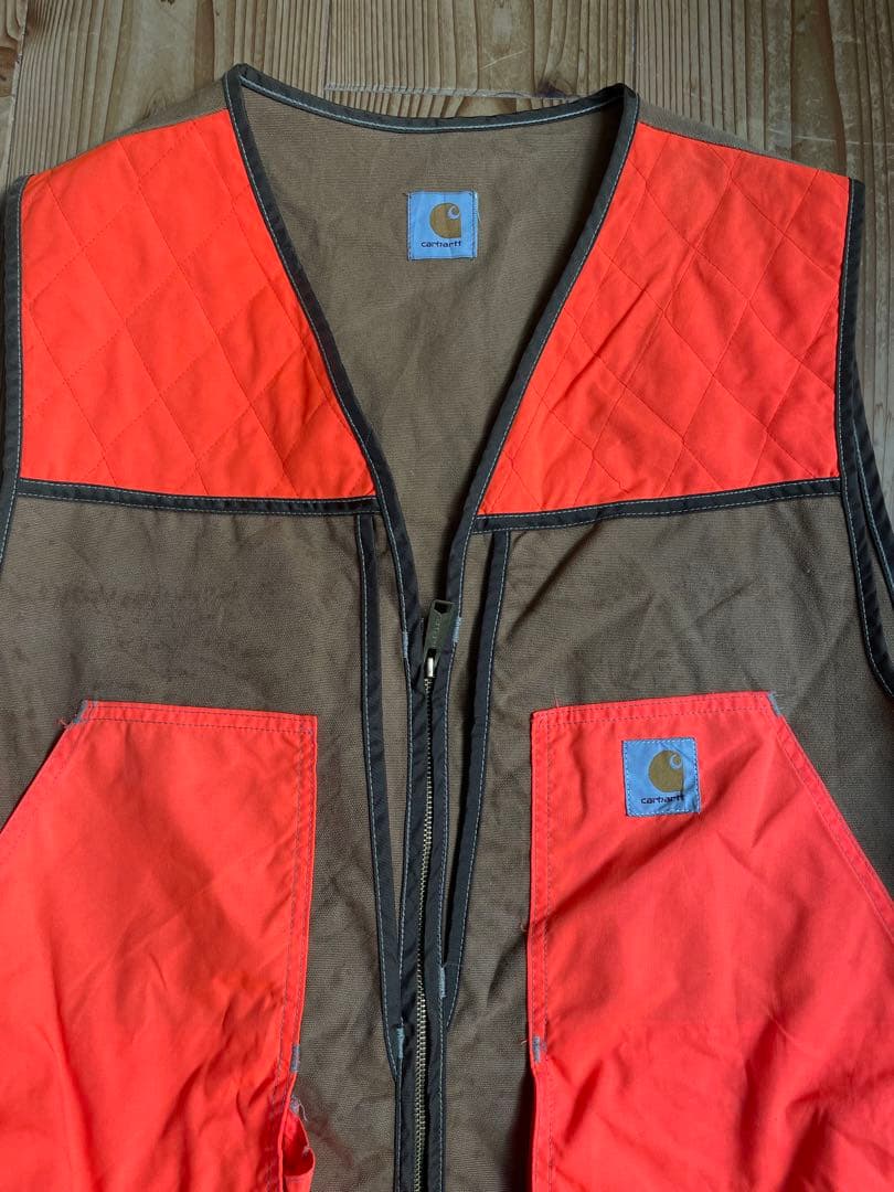 CARHARTT カーハート ダック　ハンティングベスト　XL USA製　星タグ
