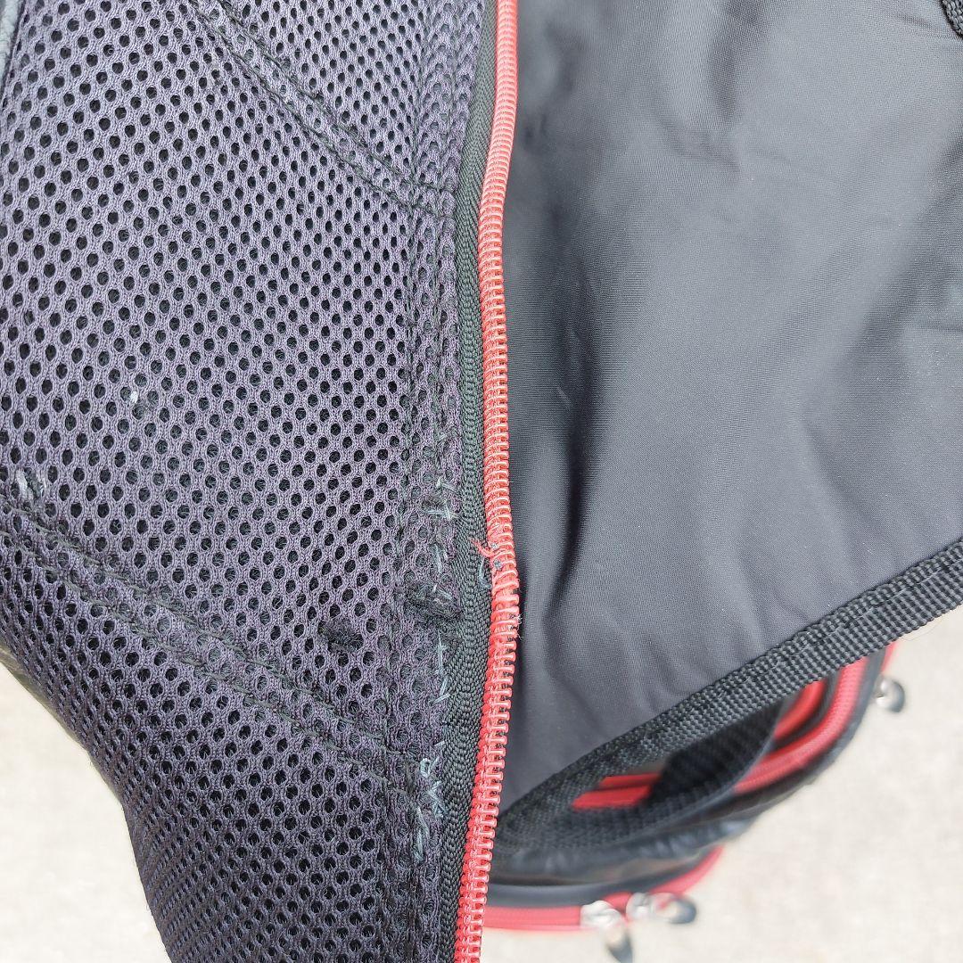 Mizuno キャディバッグ 黒/赤