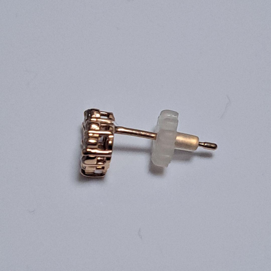 TAROK18 ハートダイヤモンド0.16ct ピアス 片方