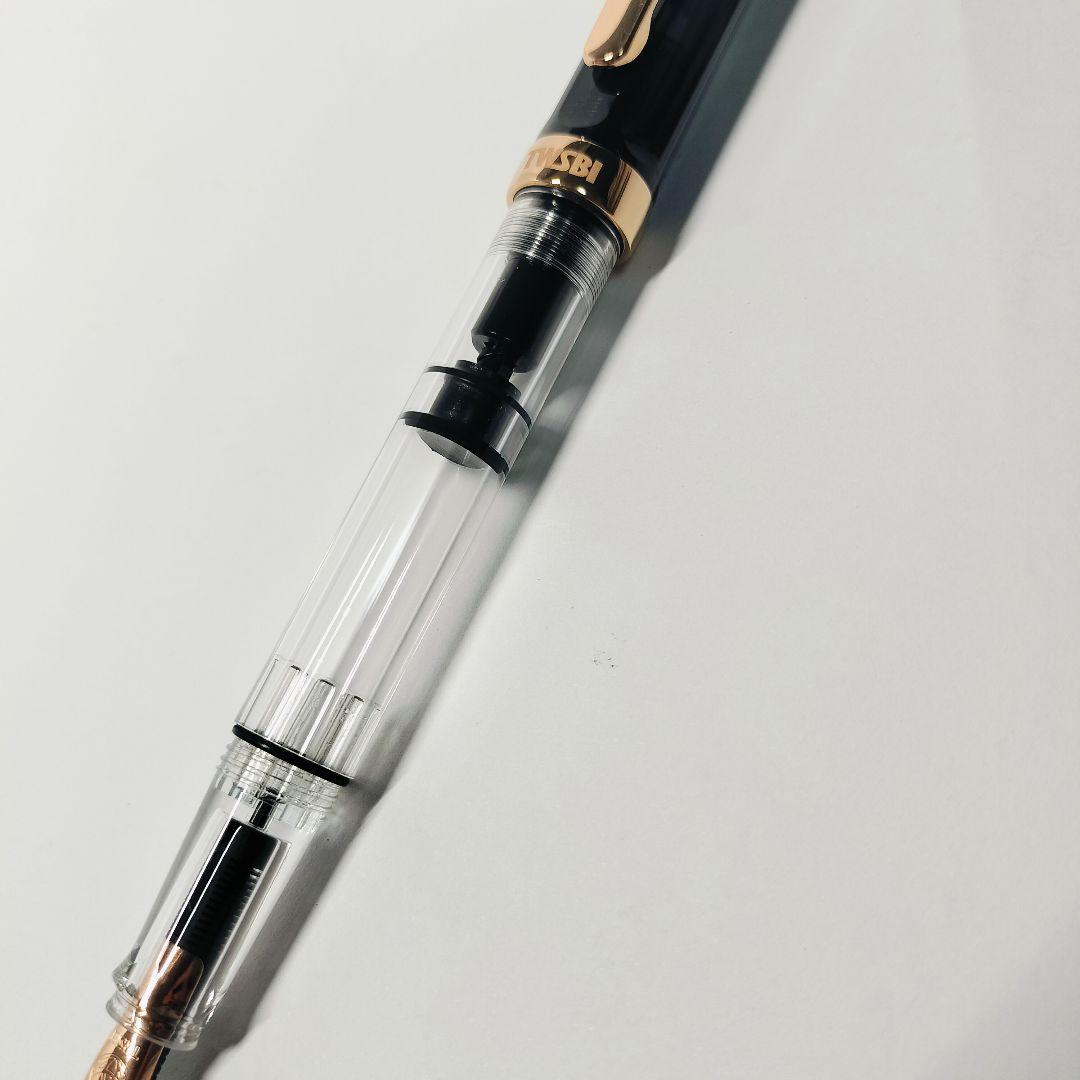 TWSBI ツイスビー エコ EF 万年筆 ブラック ローズゴールド ECO