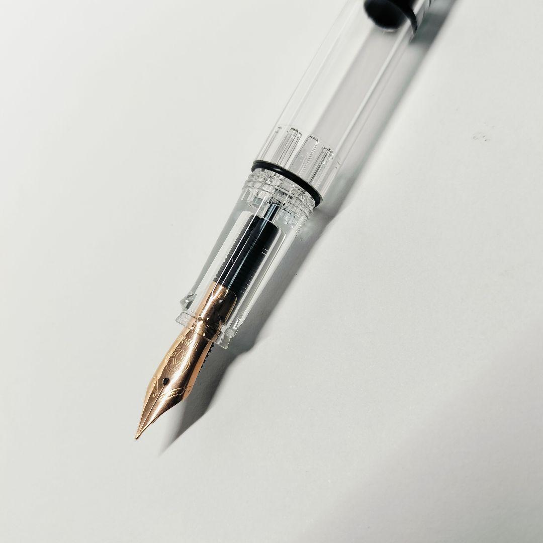 TWSBI ツイスビー エコ EF 万年筆 ブラック ローズゴールド ECO