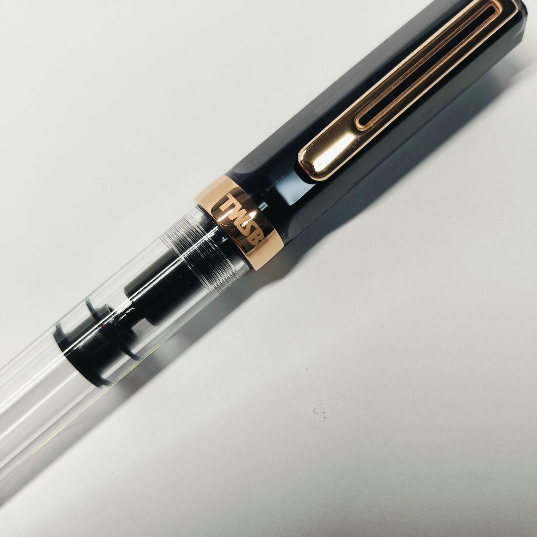 TWSBI ツイスビー エコ EF 万年筆 ブラック ローズゴールド ECO