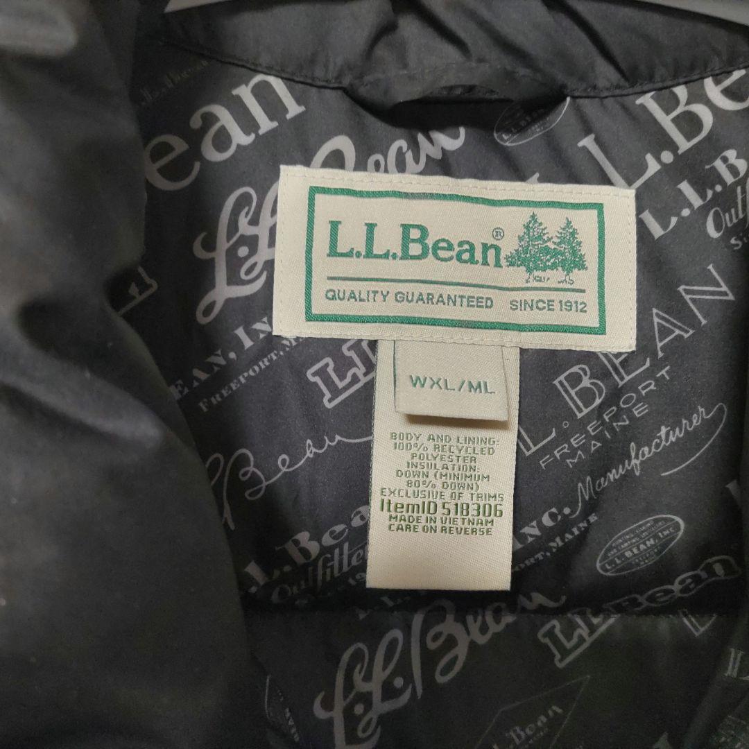【美品】L.L.Bean /トレイルモデル ダウンベスト 82 / 黒