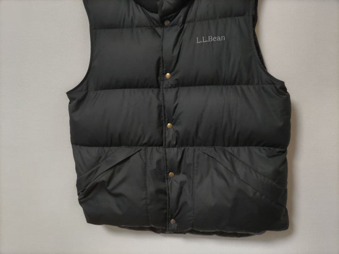 【美品】L.L.Bean /トレイルモデル ダウンベスト 82 / 黒