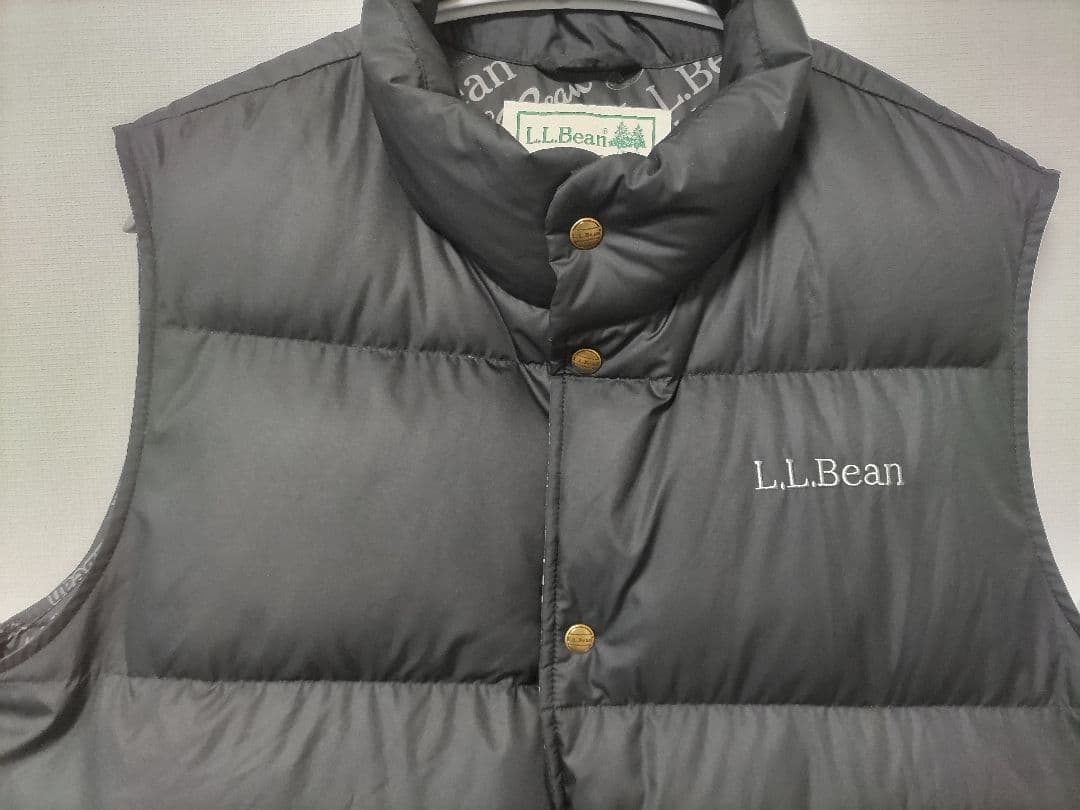 【美品】L.L.Bean /トレイルモデル ダウンベスト 82 / 黒
