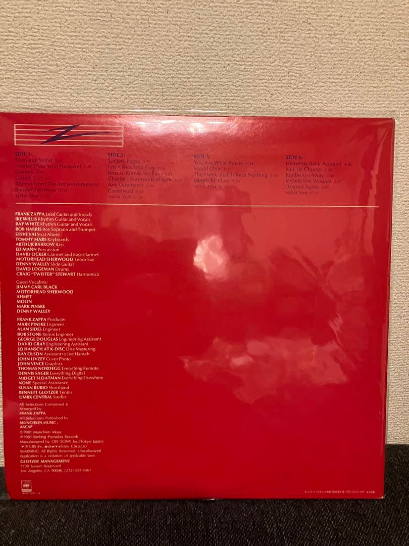 洋楽 frank zappa You Are What You Is