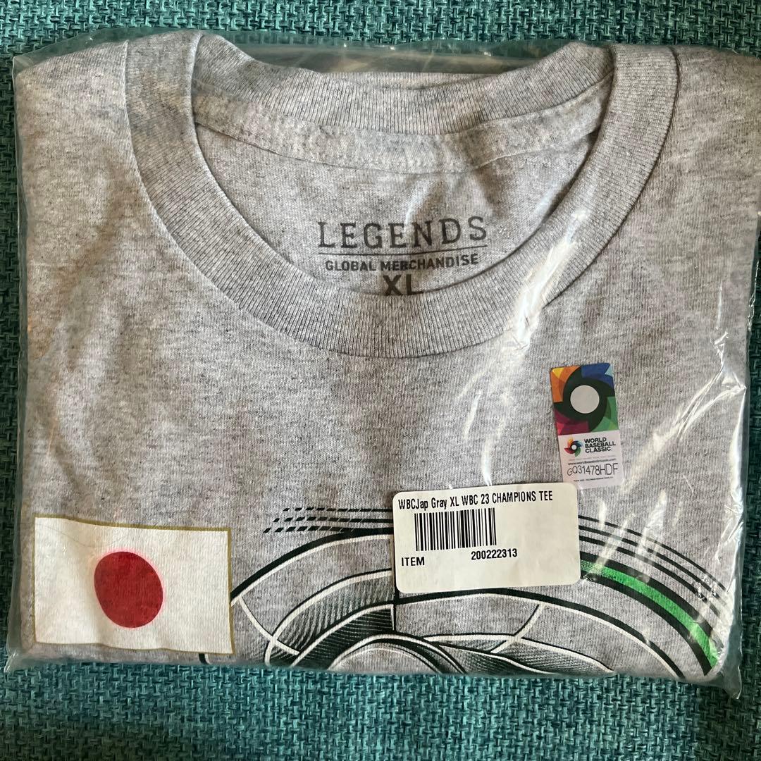 WBC優勝記念Tシャツ XLサイズ グレー