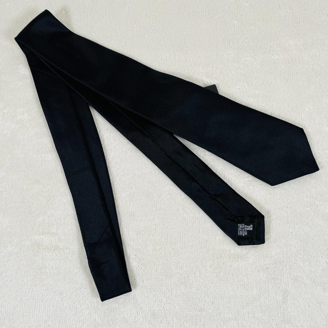 新品未使用 ARMANI エンポリオアルマーニ ネクタイ シルク ブラック