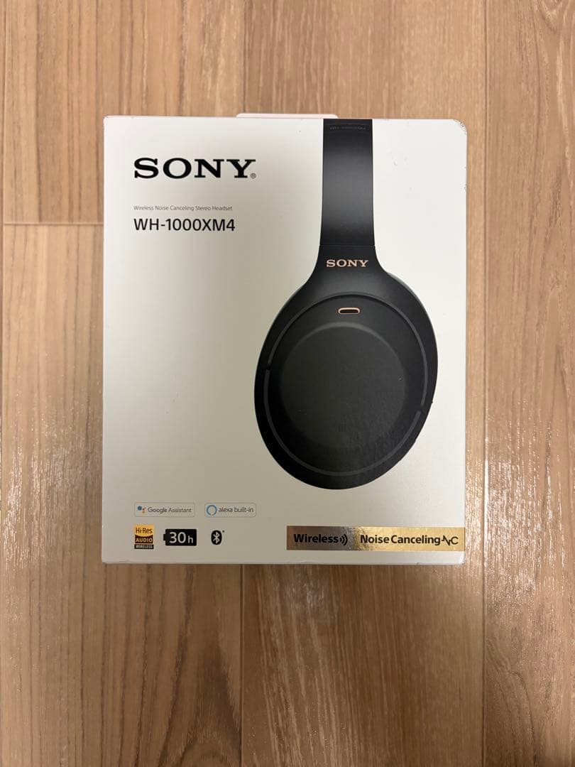 Sonyワイヤレスノイズキャンセリングヘッドホン WH-1000XM4