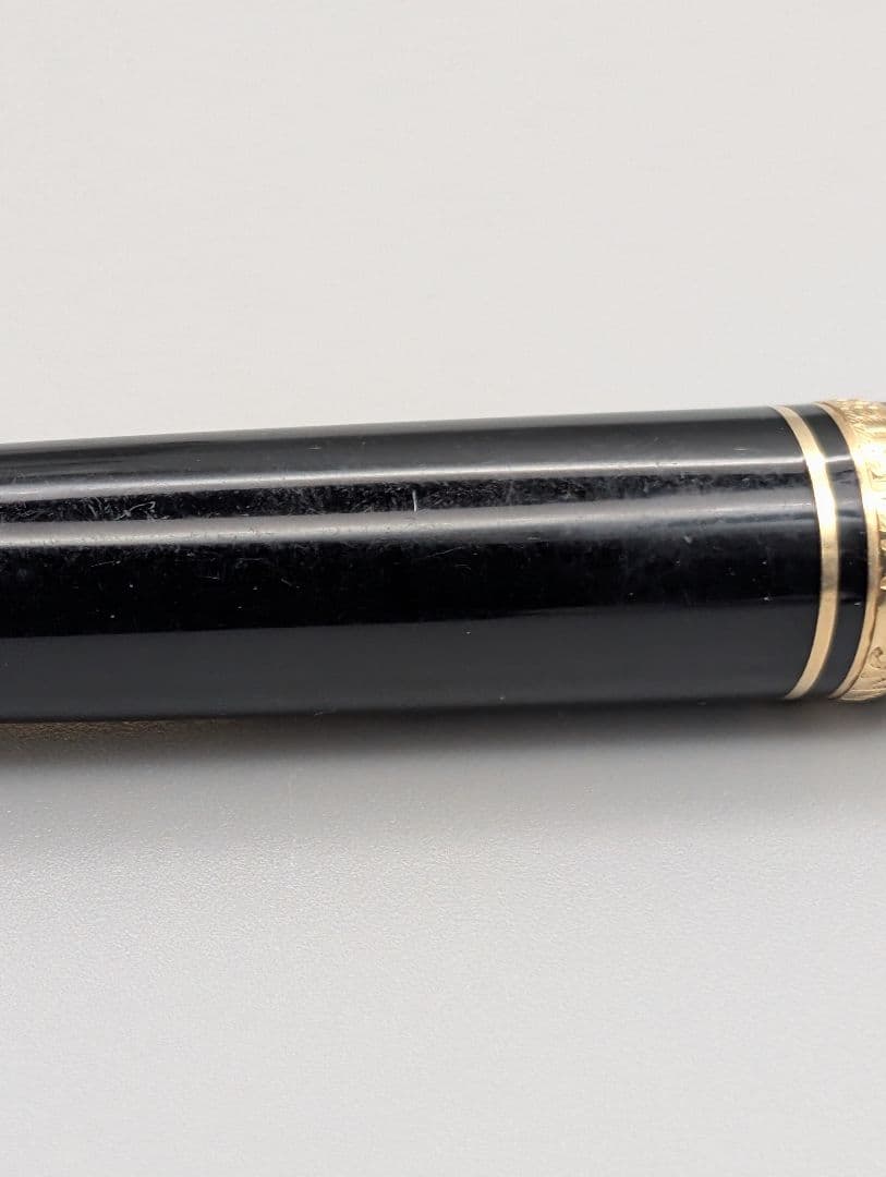 MONTBLANC ボールペン 黒×金 筆記可 小キズ有