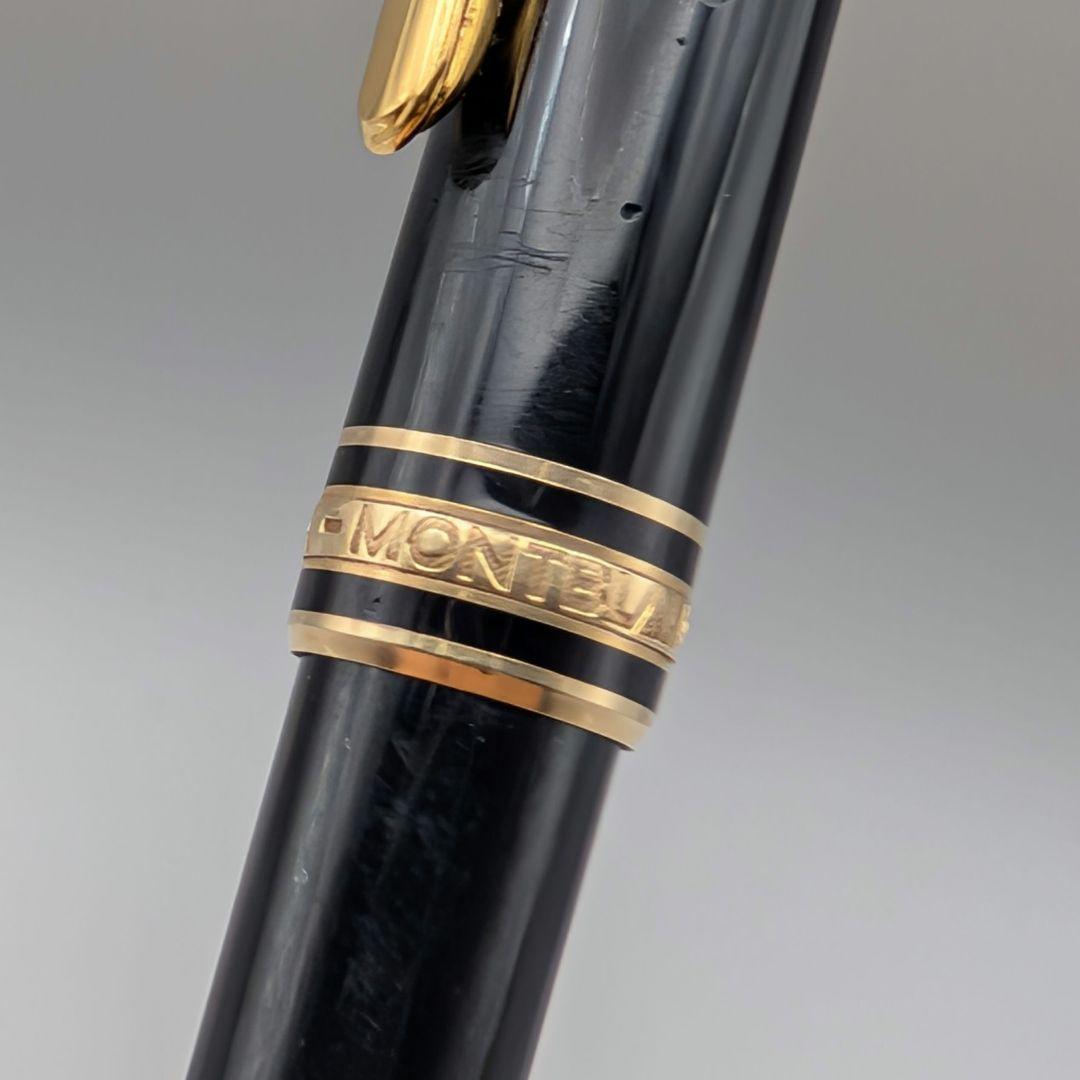 MONTBLANC ボールペン 黒×金 筆記可 小キズ有
