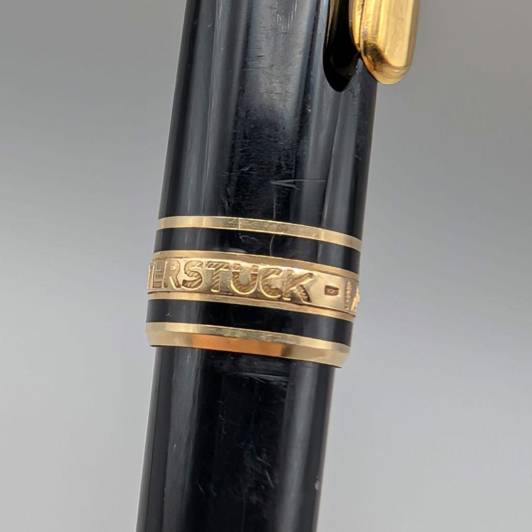 MONTBLANC ボールペン 黒×金 筆記可 小キズ有