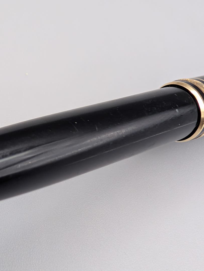 MONTBLANC ボールペン 黒×金 筆記可 小キズ有