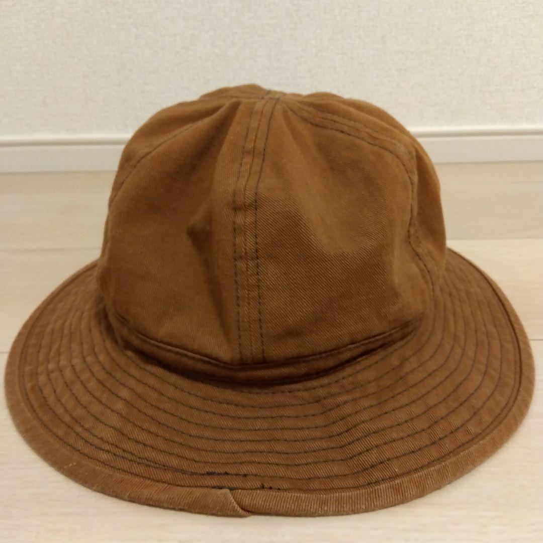 リアルマッコイズ WW1 BROWN FATIGUE HAT 7 3/4サイズ