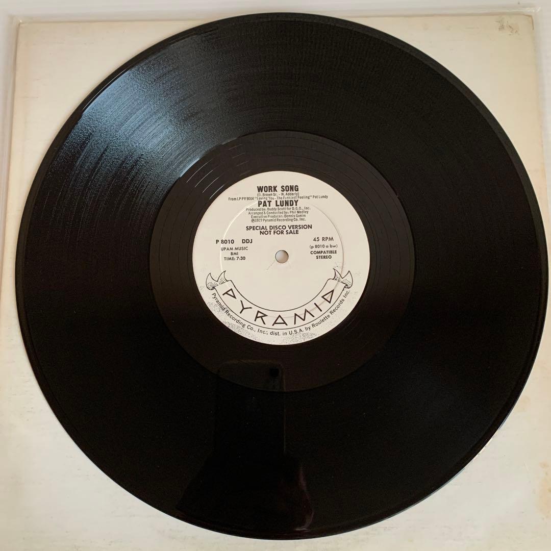 【USプロモ盤】PAT LUNDY / WORK SONG
