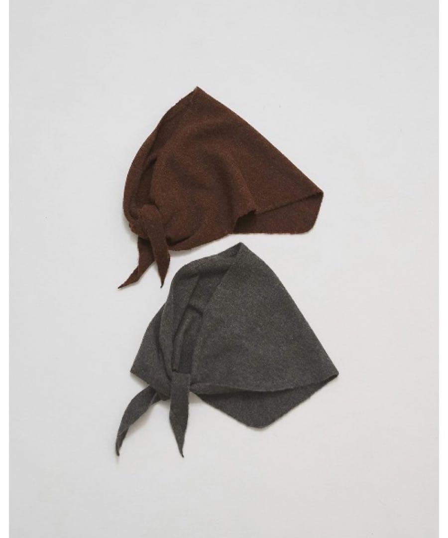 完売品　Soft Knit Scarf グレー