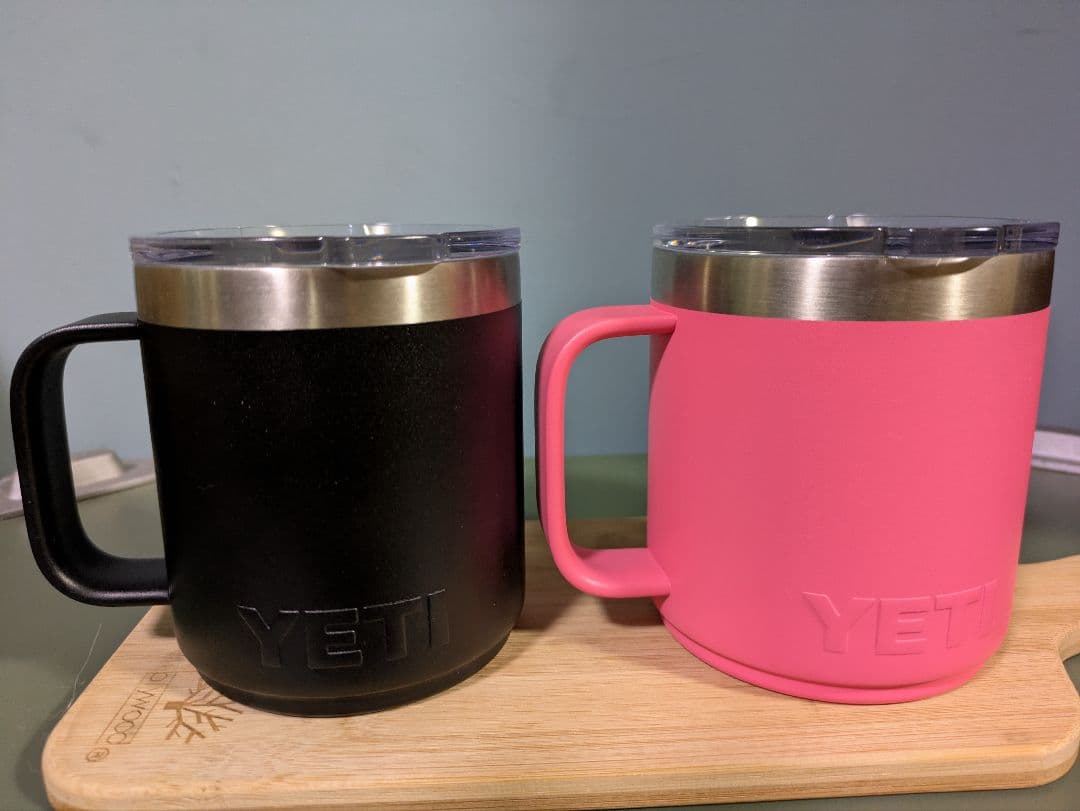 YETI 10oz スタッカブルマグデュラシップ　黒 ピンク セット