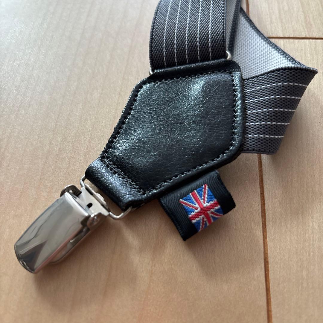 美品　BOSTON サスペンダー　イギリス製　made in England