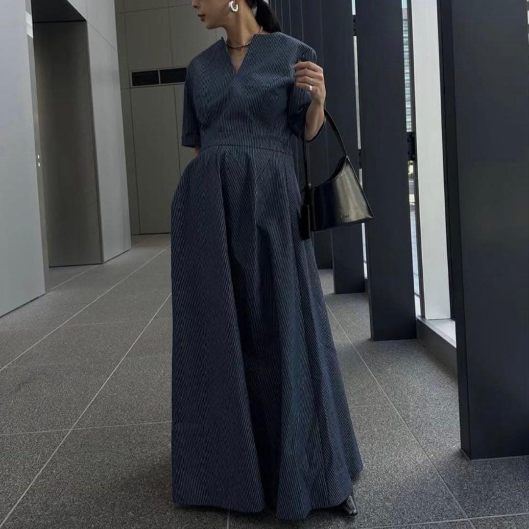 2024 アメリヴィンテージ DENIM DIMENSIONAL DRESS S