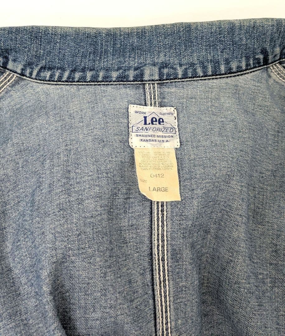 Lee 91-J 90's 復刻 カバーオール Lサイズ