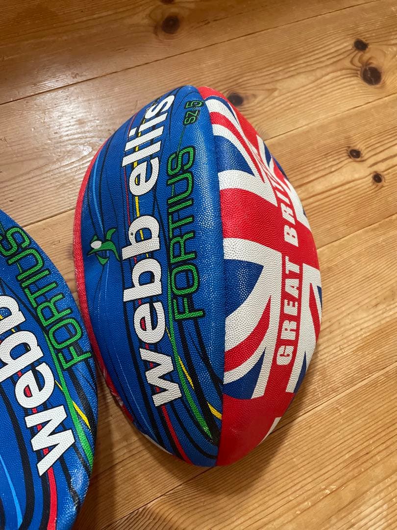 双子ラグビーボール オリンピックGREAT BRITAINグレートブリテン