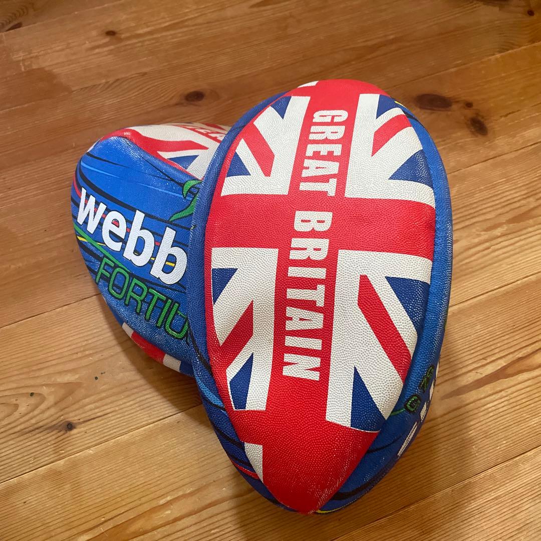 双子ラグビーボール オリンピックGREAT BRITAINグレートブリテン