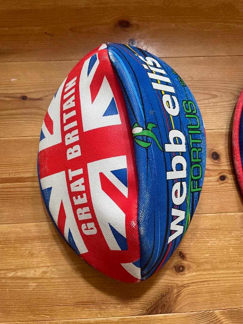双子ラグビーボール オリンピックGREAT BRITAINグレートブリテン