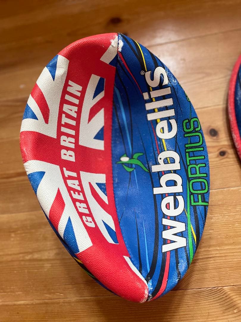 双子ラグビーボール オリンピックGREAT BRITAINグレートブリテン