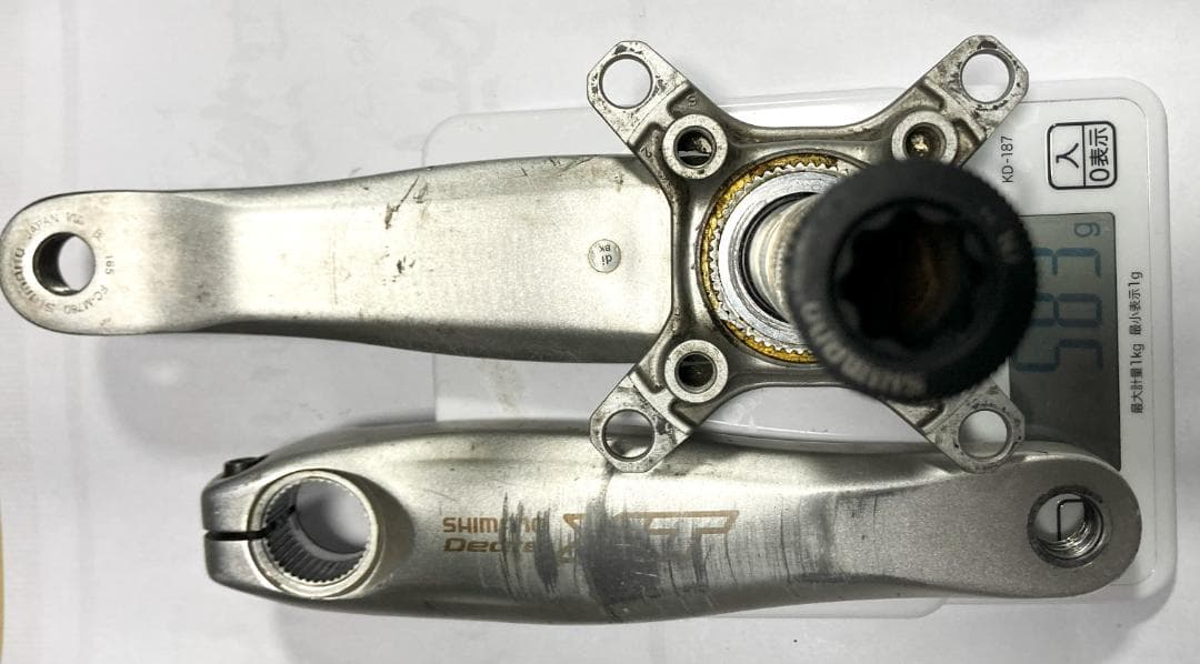 Shimano DeoreXT クランクアーム165mm