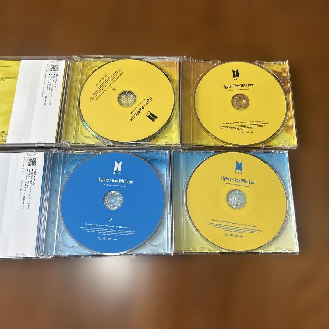 BTS Lights/Boy With Luv CD ボックスセット