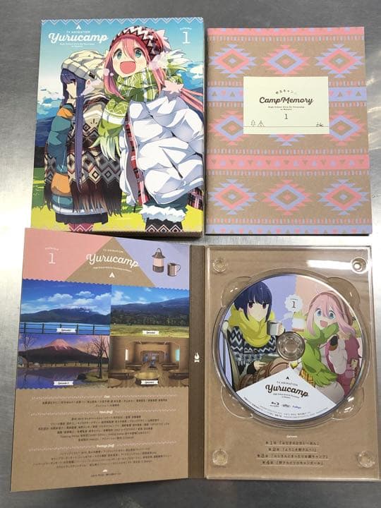 Blu-ray ゆるキャンΔ 1期 全3巻セット